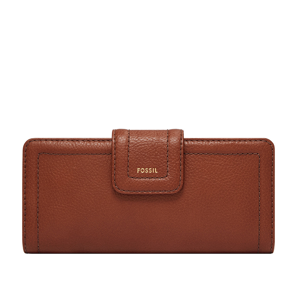 Madison 真皮釦式長夾 (多色可選)