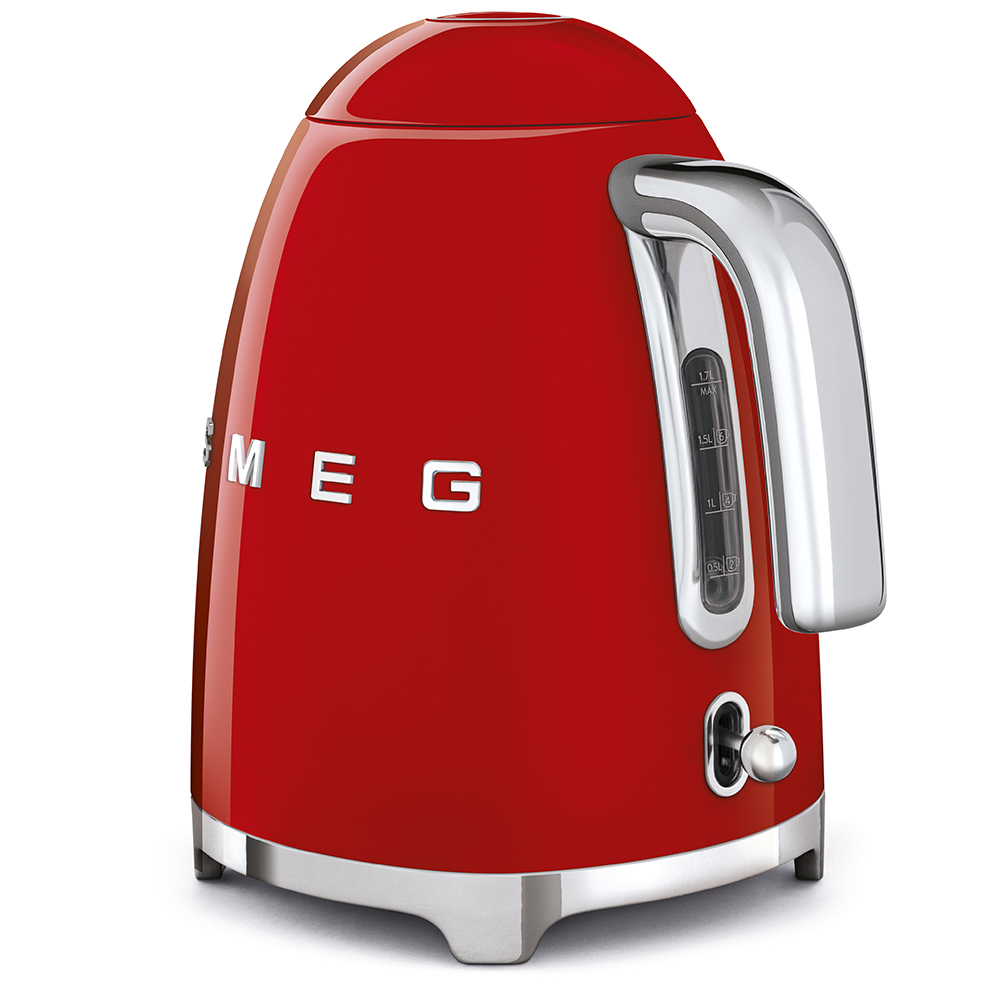 斯麥格 Smeg   KLF03RDUK‧50's Style 電熱水壺‧1.7公升‧香港行貨,香港及澳門原廠2年保養‧