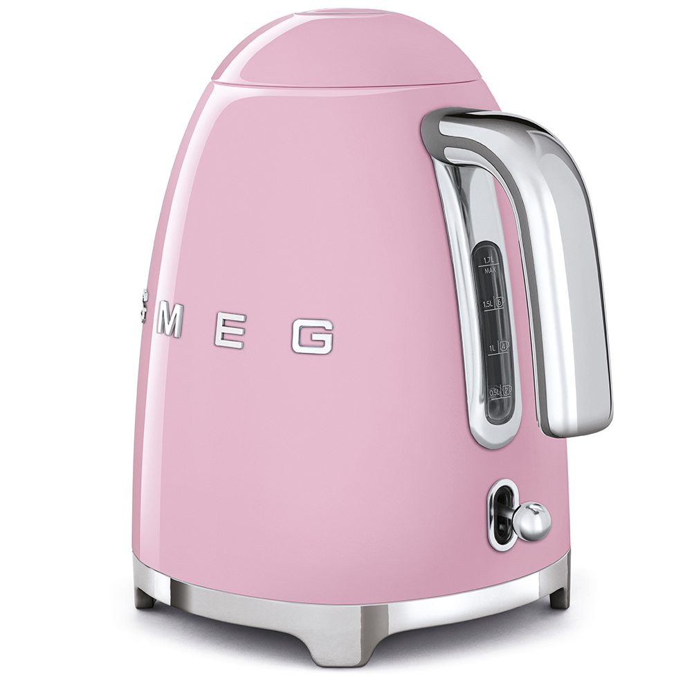 斯麥格 Smeg   KLF03PKUK‧50's Style 電熱水壺‧1.7公升‧香港行貨,香港及澳門原廠2年保養‧