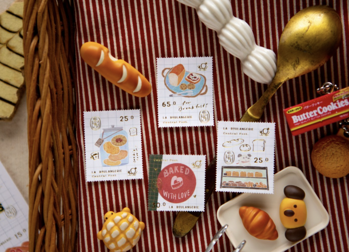 OURS | Cheer's 烘培坊 郵票貼紙