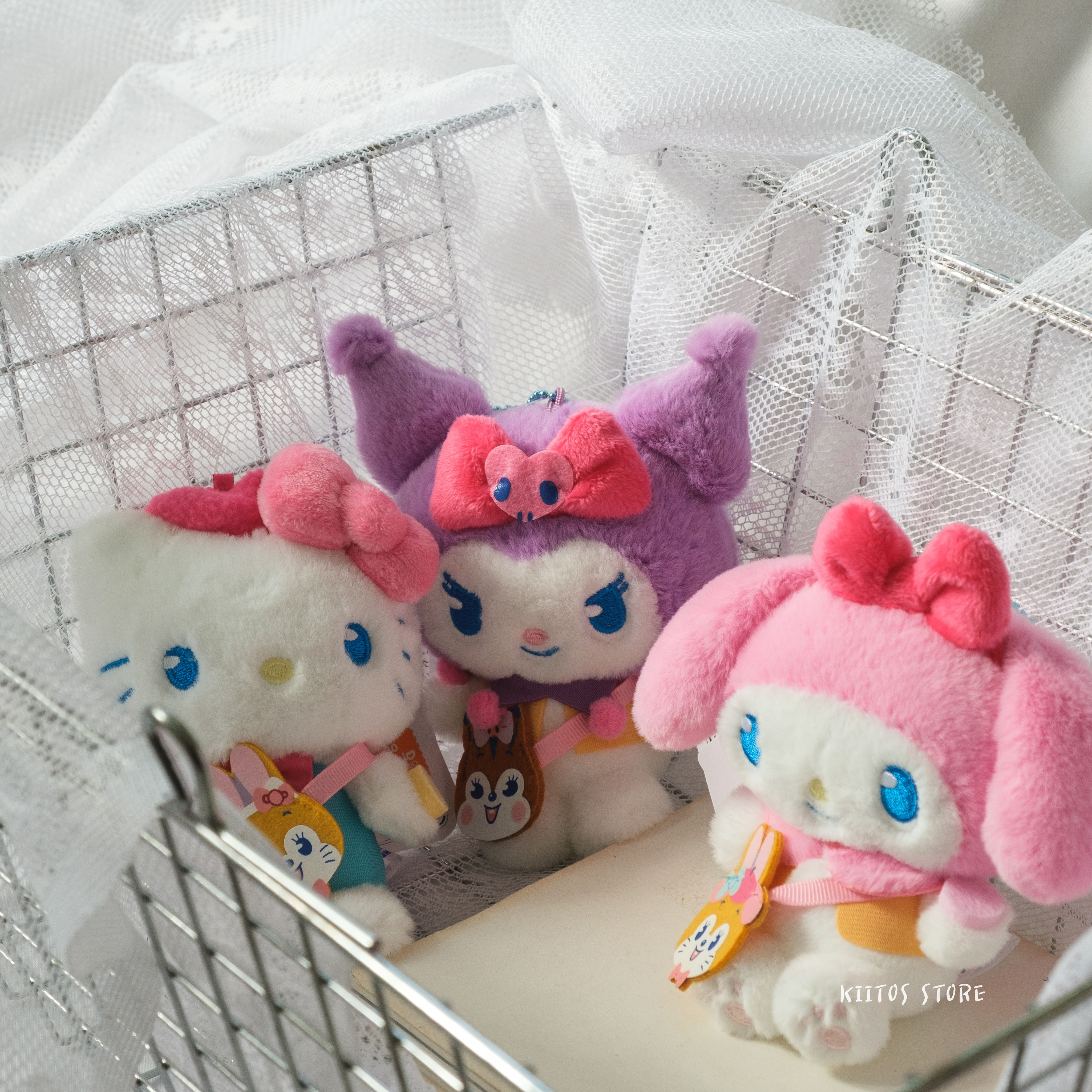 現貨 日本三麗鷗KUPPY RAMUNE聯名 珠鍊娃娃吊飾