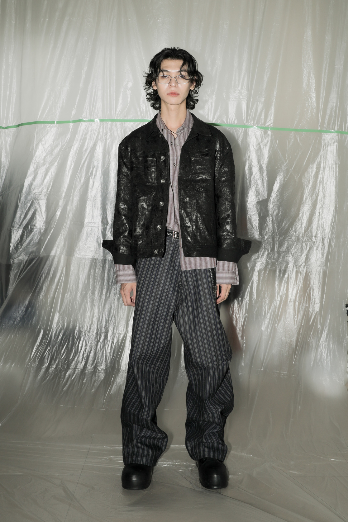 Rick Coated Crop Jacket #外套