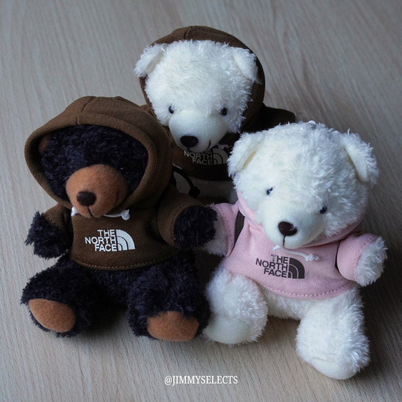 【現貨】THE NORTH FACE 韓國 北臉 小熊吊飾 鑰匙圈 玩偶 公仔 娃娃 恐龍 兔子 粉紅兔 奶茶色 米色
