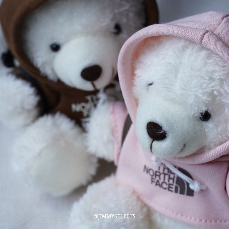 【現貨】THE NORTH FACE 韓國 北臉 小熊吊飾 鑰匙圈 玩偶 公仔 娃娃 恐龍 兔子 粉紅兔 奶茶色 米色