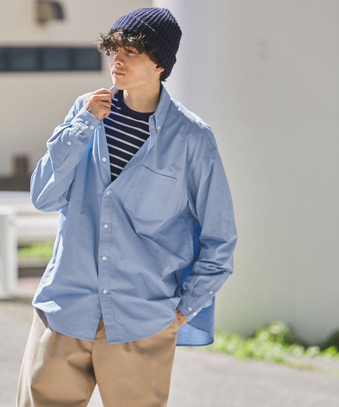 #預購 日本限定 MONO-MART HECT 寬鬆 牛津布 口袋襯衫 七色