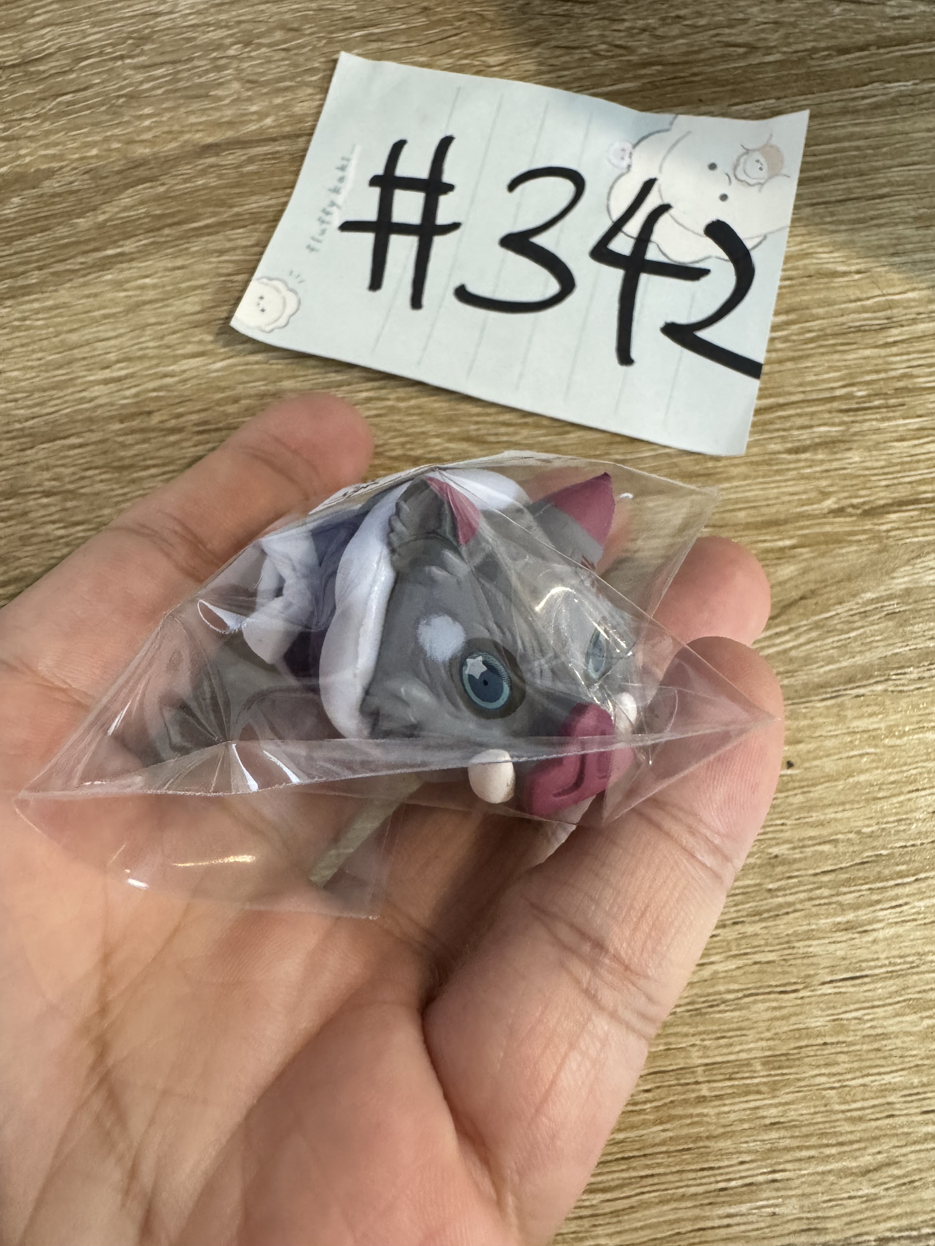 鬼滅之刃  伊之助 FIGURE 紫披#342