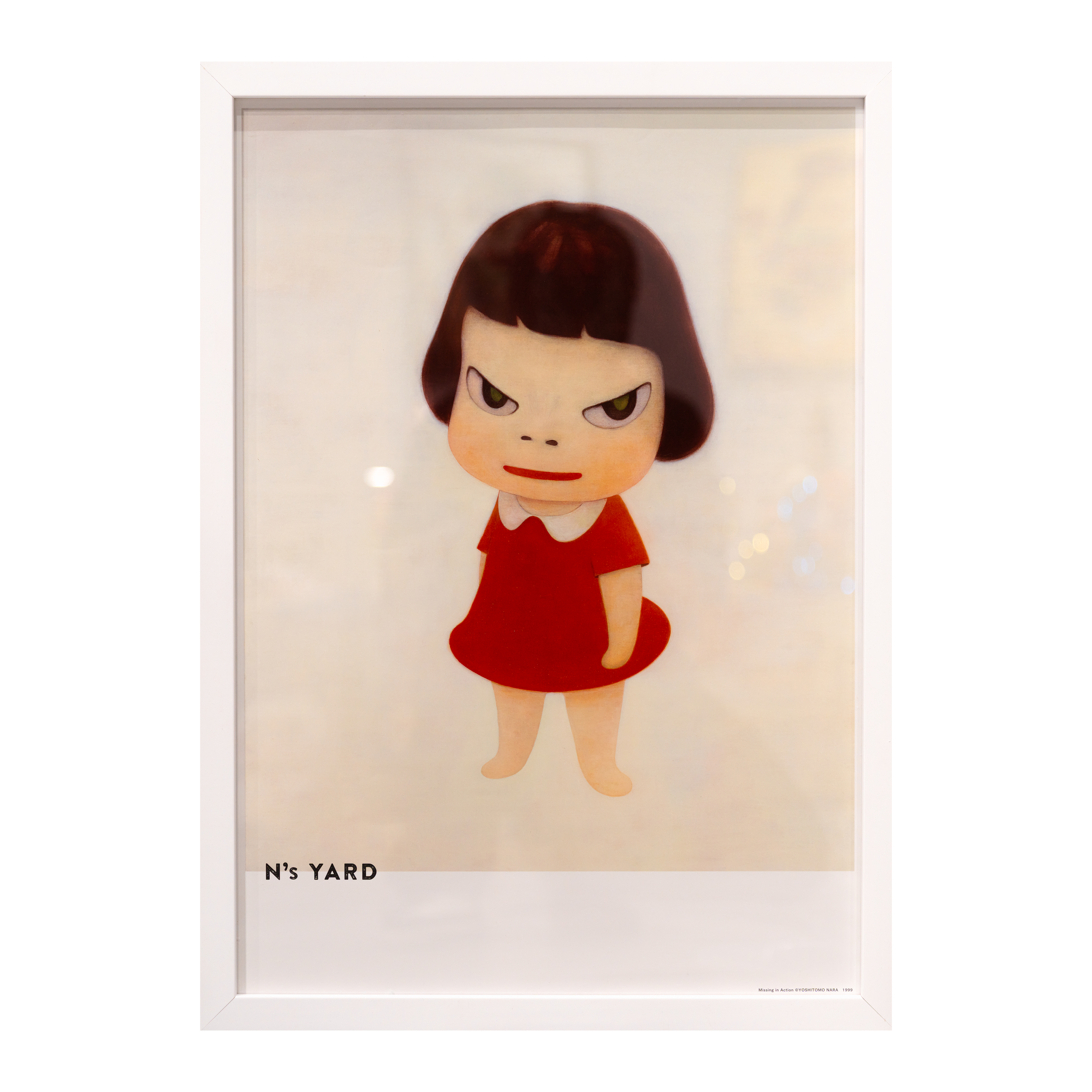 奈良美智 Yoshitomo NARA - Missing In Action 海報