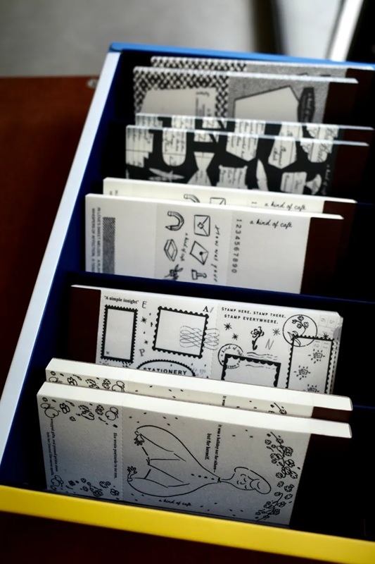 A Kind of cafe什物．文畫季便箋本 共五款