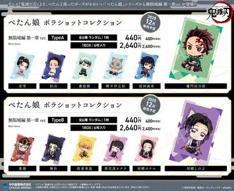 [代購][預訂] 鬼滅之刃 Q版座姿拍立得 BOX