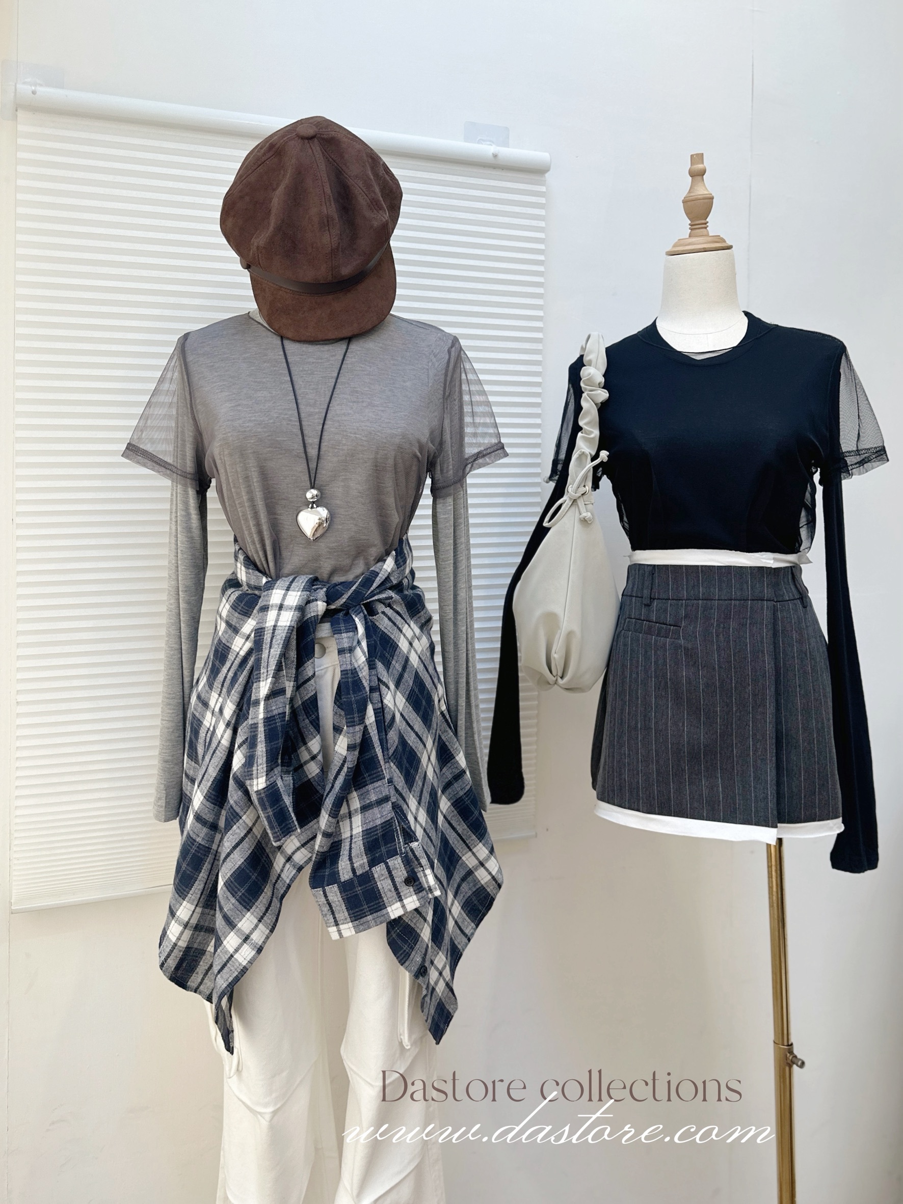 氛圍網紗兩件式SET/二色