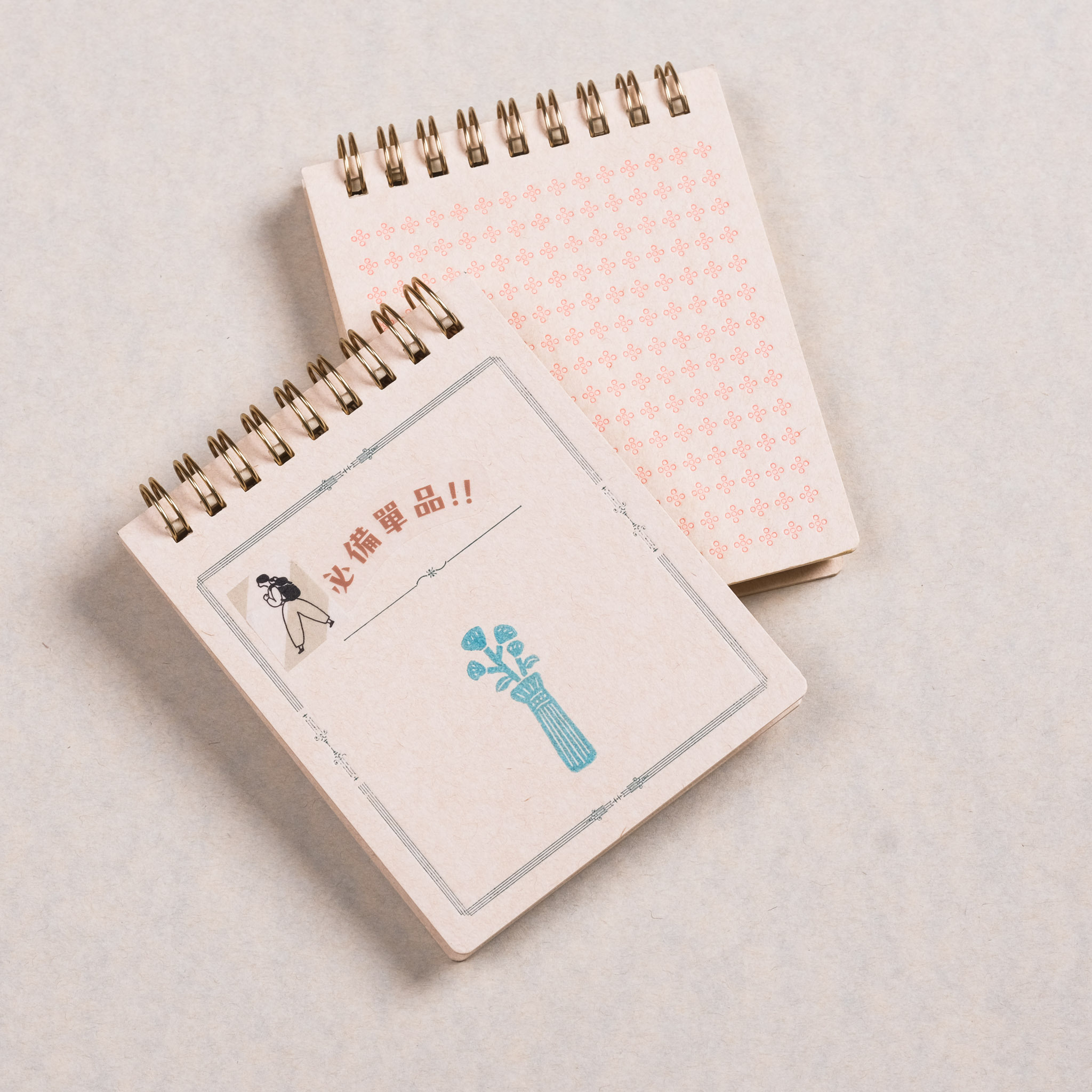 活版印刷線圈筆記本 / 廣運舘活版所 / JAPAN