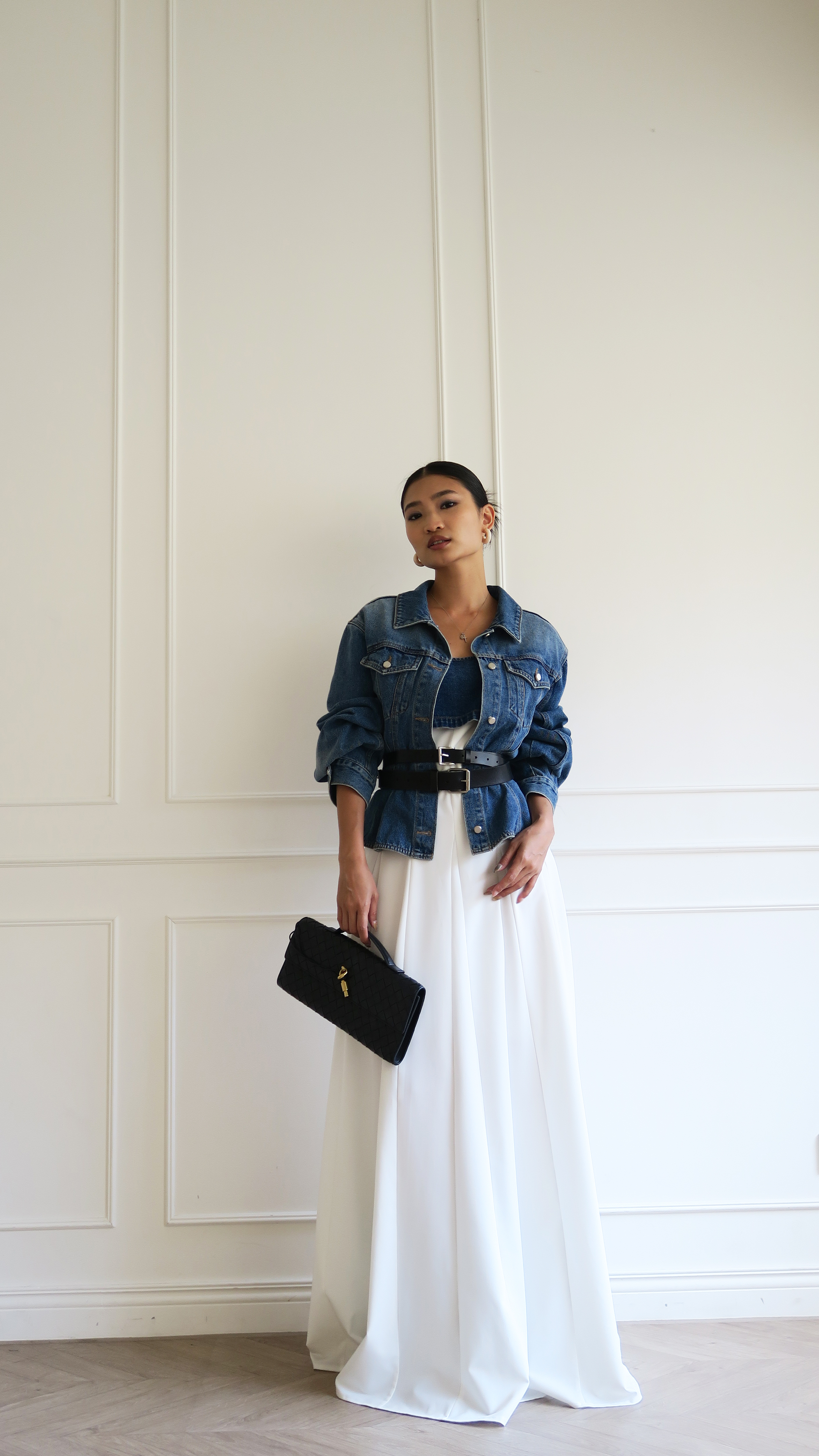 收腰牛仔外套-單背心(現貨)