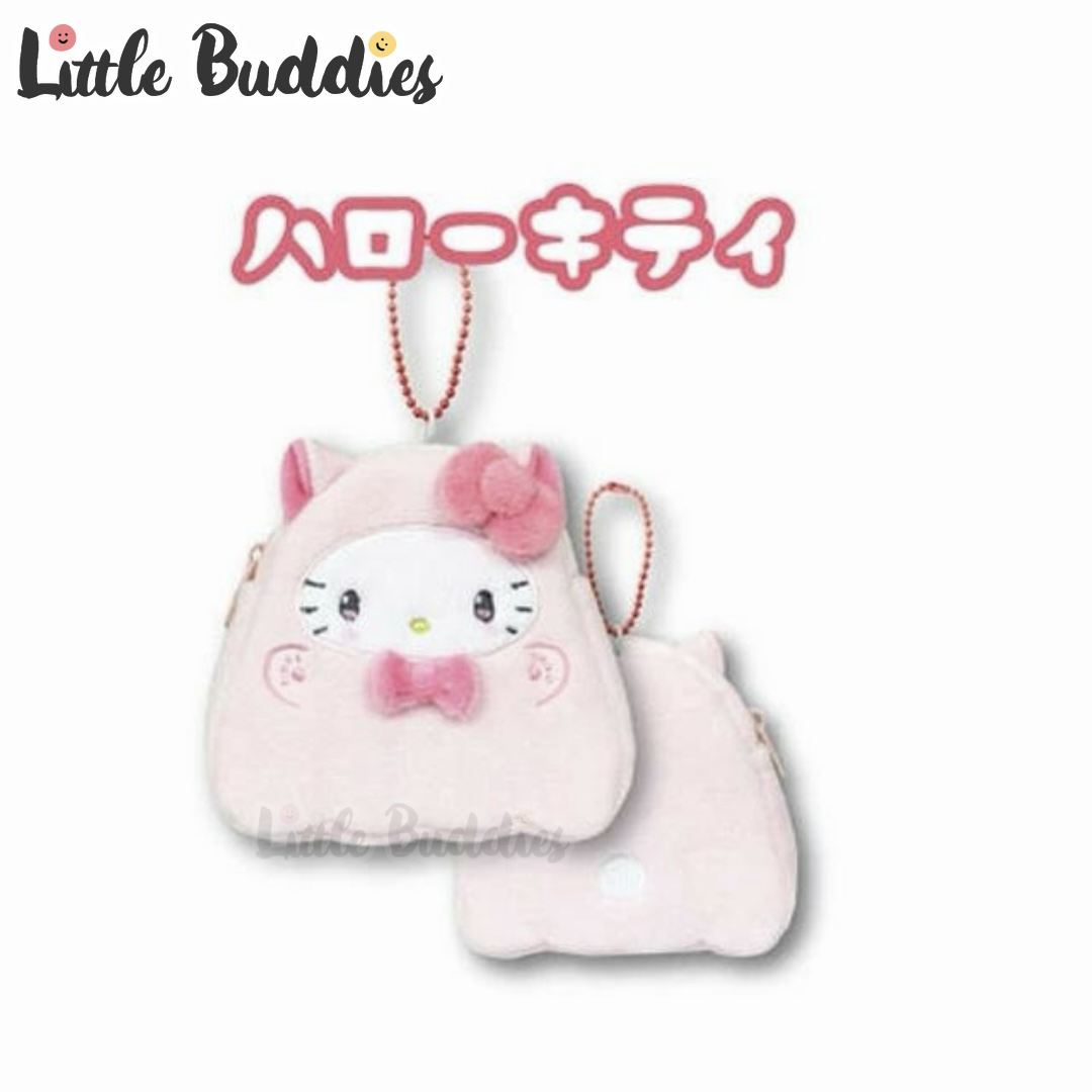 日本 Sanrio 貓鬼鬼系列 拉鍊收納袋匙扣