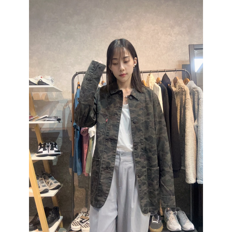 🪖 日本 LEVIS RedTab Engineers 迷彩牛仔外套｜亞版M