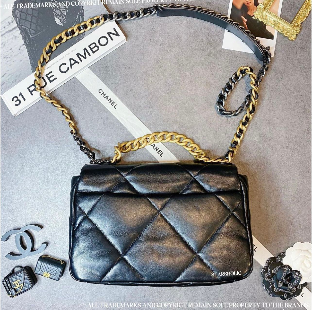 「SOLD」CHANEL 19 Bag Small Size