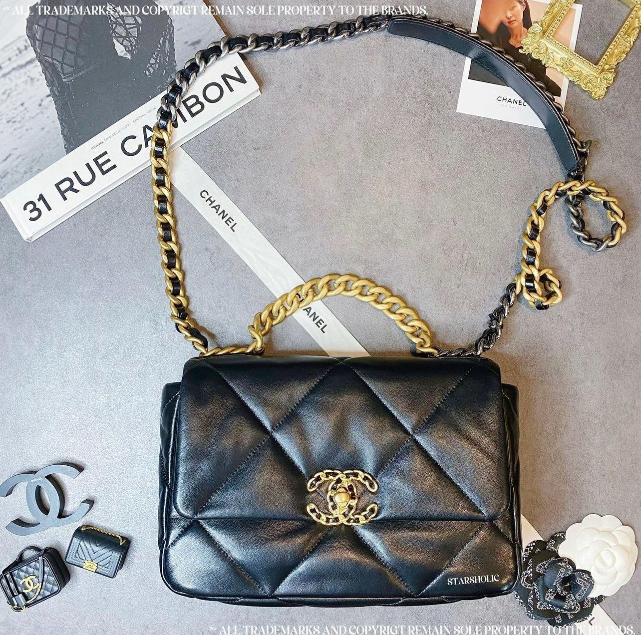 「SOLD」CHANEL 19 Bag Small Size