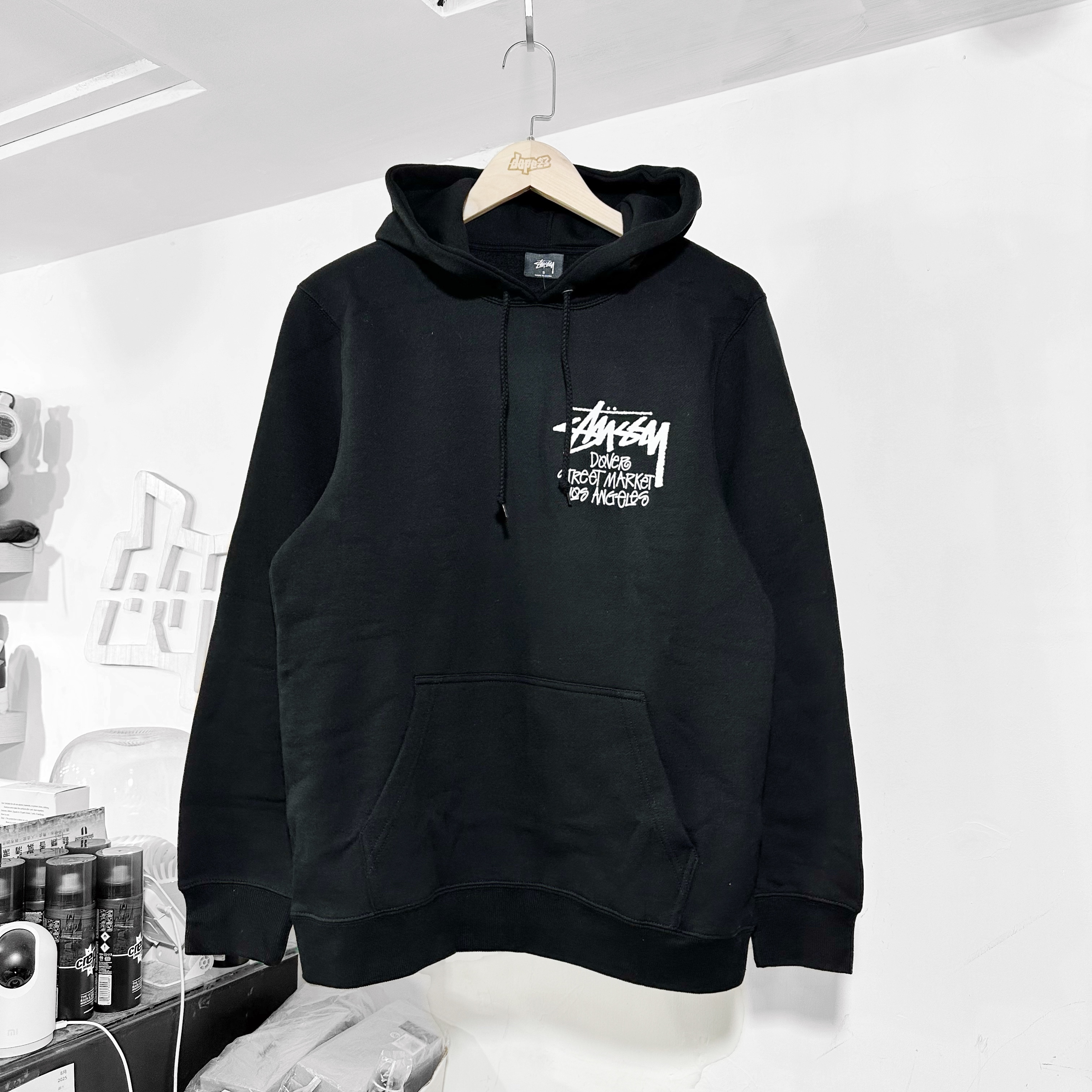 Stüssy DSM SS21 Los Angeles Hoodie (Black)