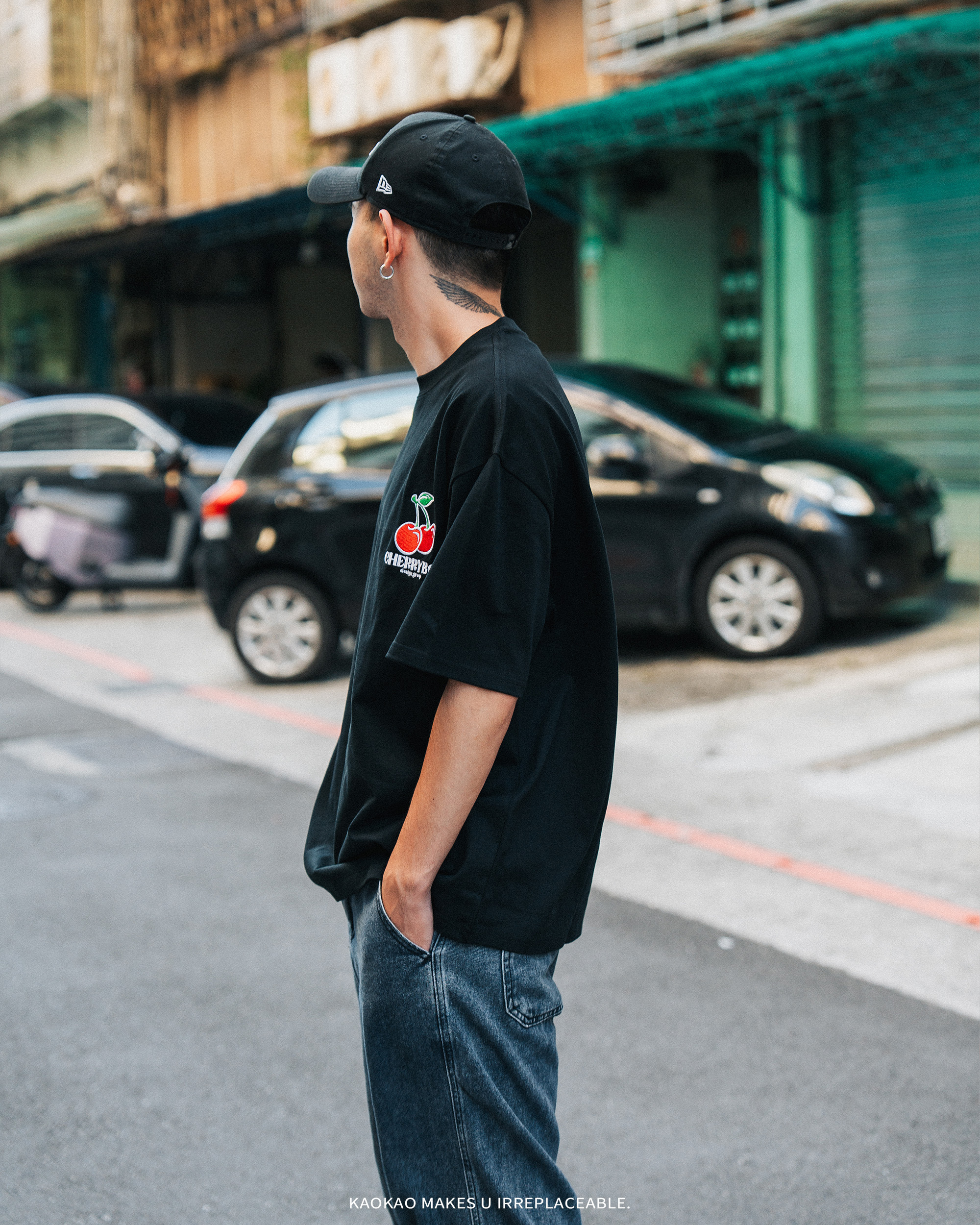 CHERRYBOY CHERRY STITCH TEE 櫻桃【CB24001】