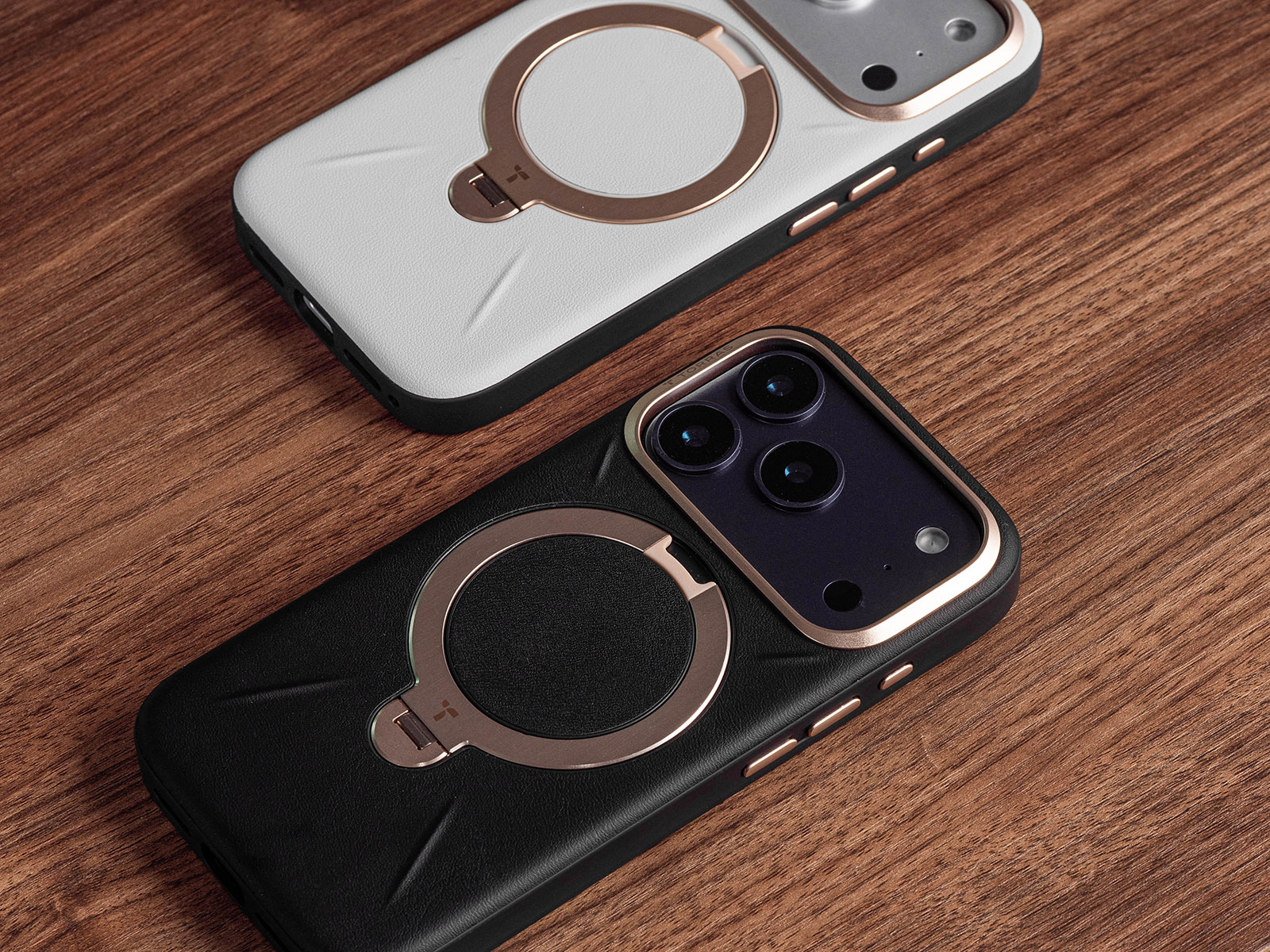 圖拉斯 Torras Ostand Spin VegSkin Magnetic 皮革款 - 實拍圖 5