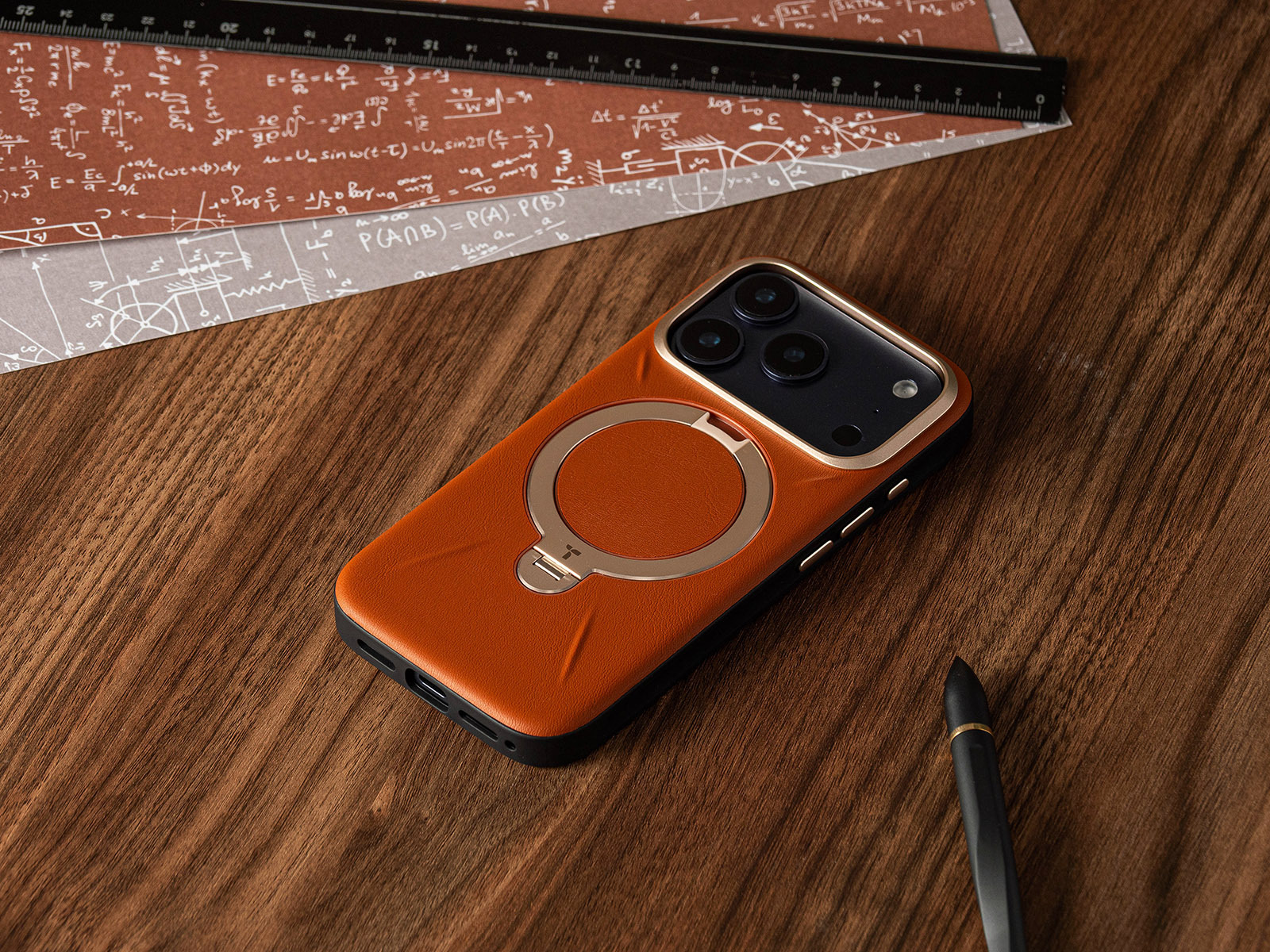 圖拉斯 Torras Ostand Spin VegSkin Magnetic 皮革款 - 實拍圖 7