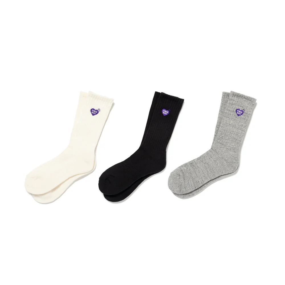 現貨|HUMAN MADE PILE SOCKS - Purple Heart