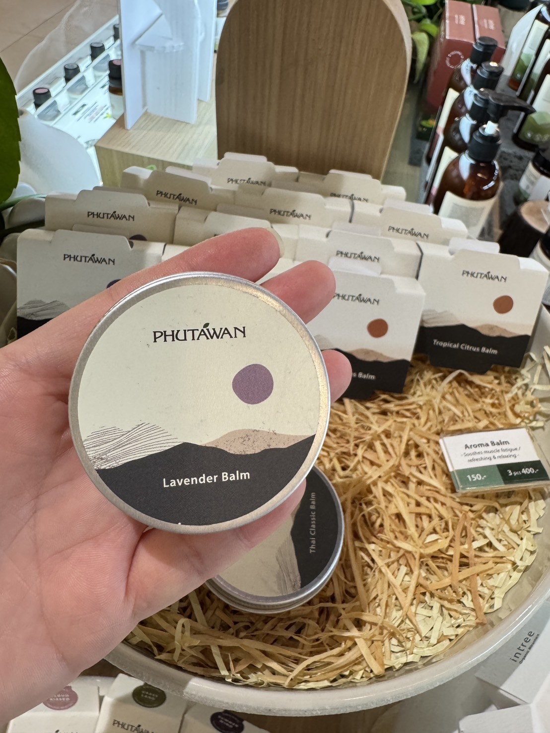 #現貨激推 泰國品牌 Phutawan 普坦旺 精油膏 30g