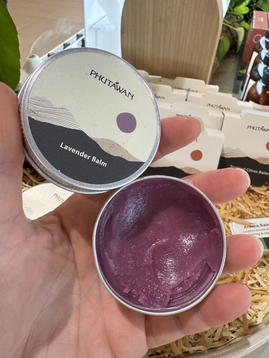 #現貨激推 泰國品牌 Phutawan 普坦旺 精油膏 30g