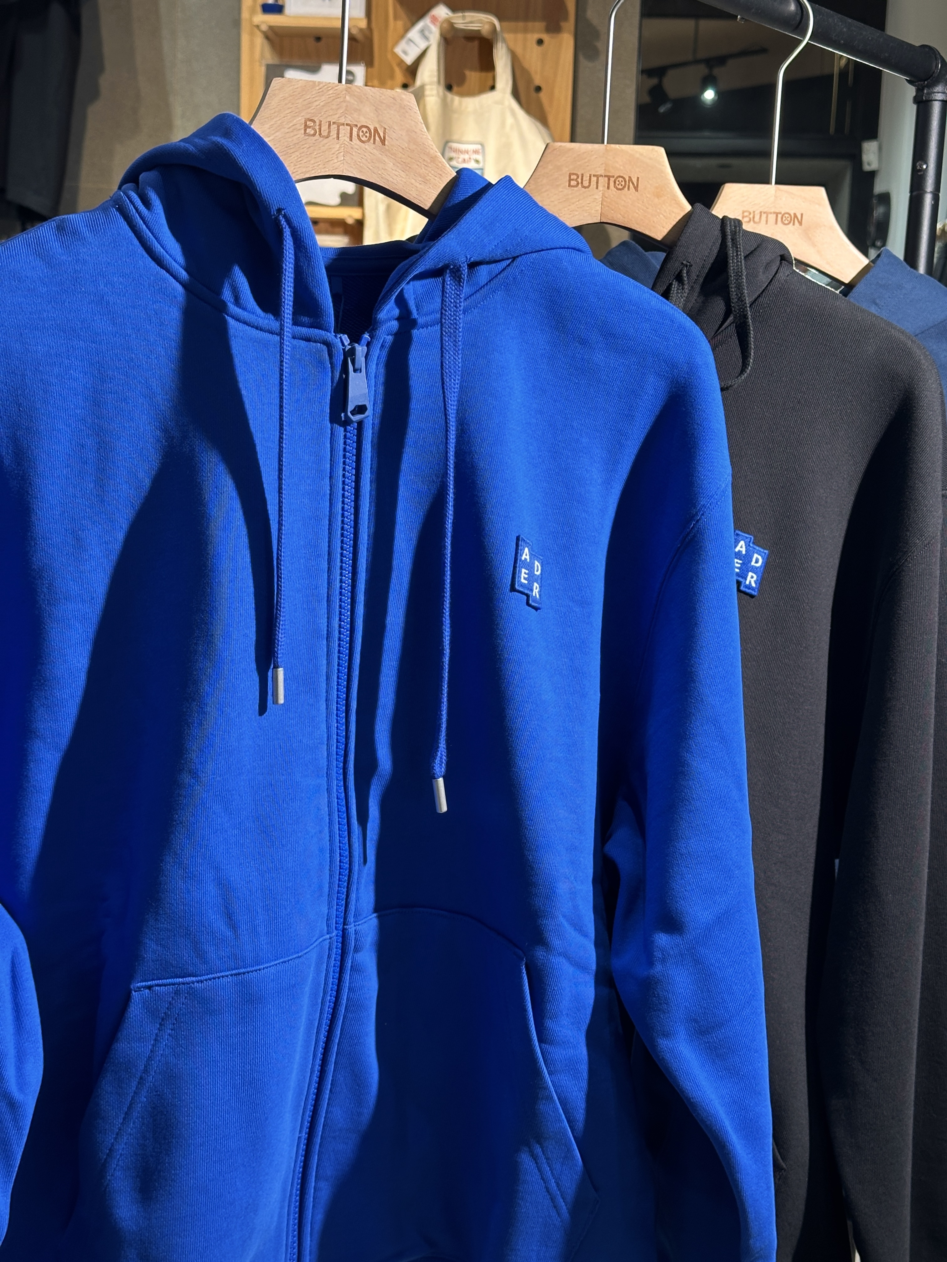 【現貨】Ader error BL Tag hoodie zip-up 經典款布標 連帽外套 割線款 BMSGFYHD0401 BO42FYHD0401