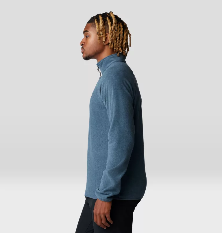 Mountain Hardwear 男款 Microchill 1/4 Zip Pullover 輕量保暖刷毛半拉長袖上衣 25FW