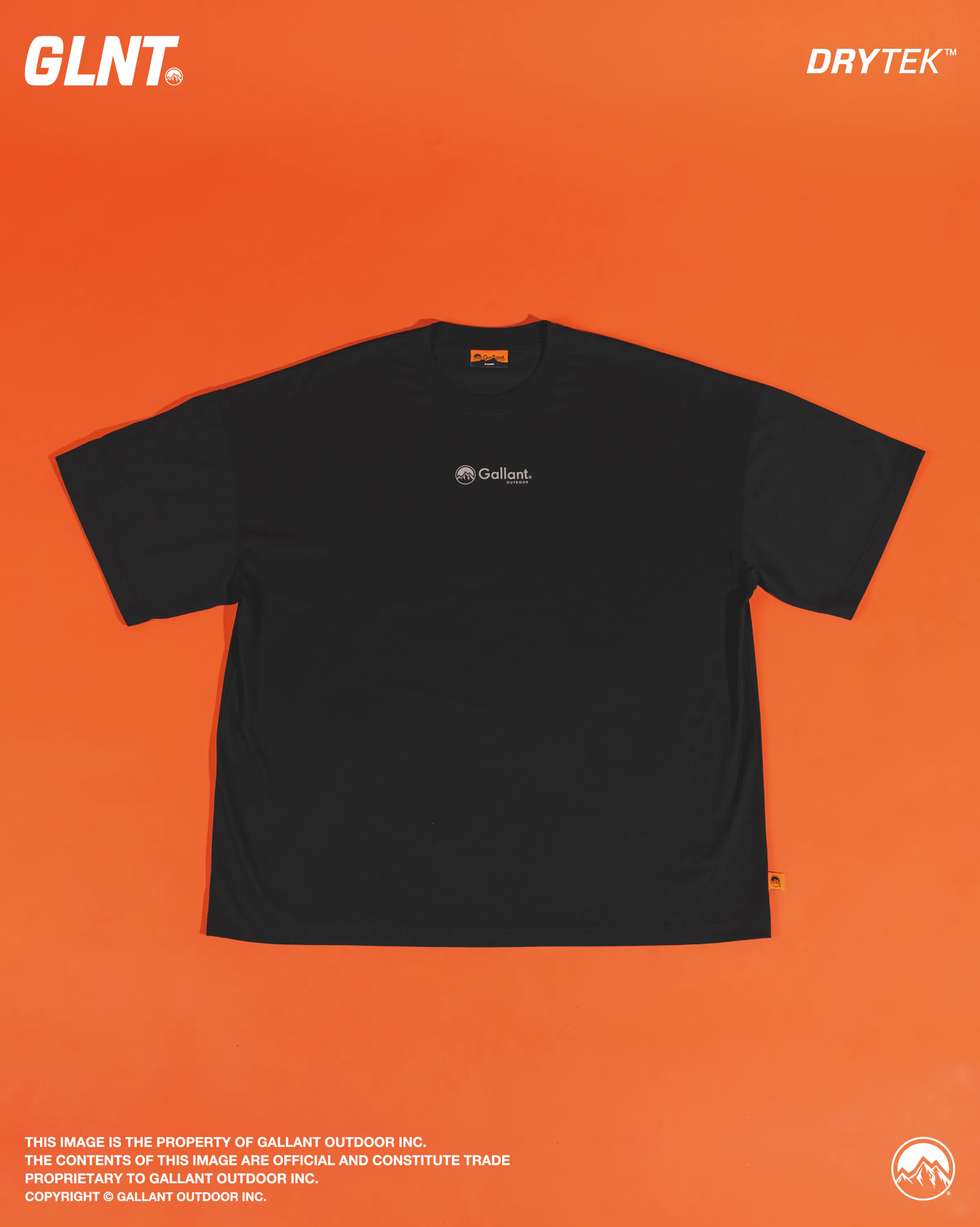 ▲Gallant Outdoor®️ Polygiene® Trailmark T恤