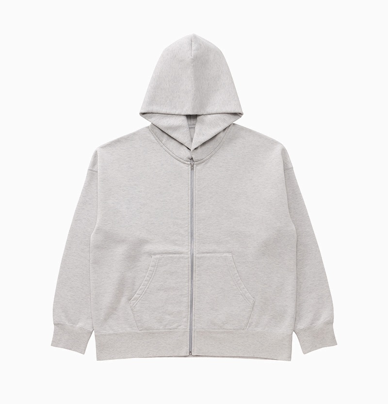 10/9 RE-STOCK: VISVIM 2025 A/W ULTIMATE JUMBO SB HOODIE F.Z *SEA ISLAND COTTON - GREY SIZE 3 PRE ORDER ITEM (預訂中)