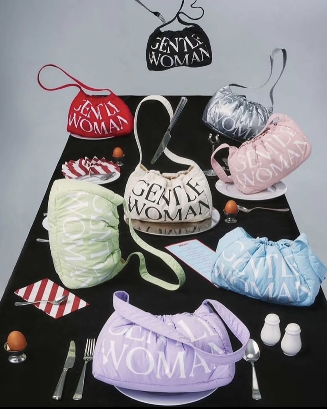 <泰國限定🇹🇭>GENTLEWOMAN 范冰冰同款 餃子包 腋下包 肩背包 共8色