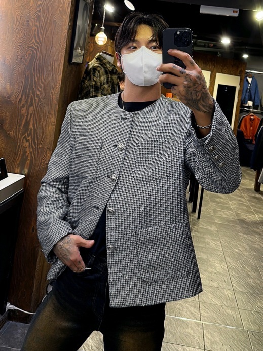 閃亮花呢小香夾克