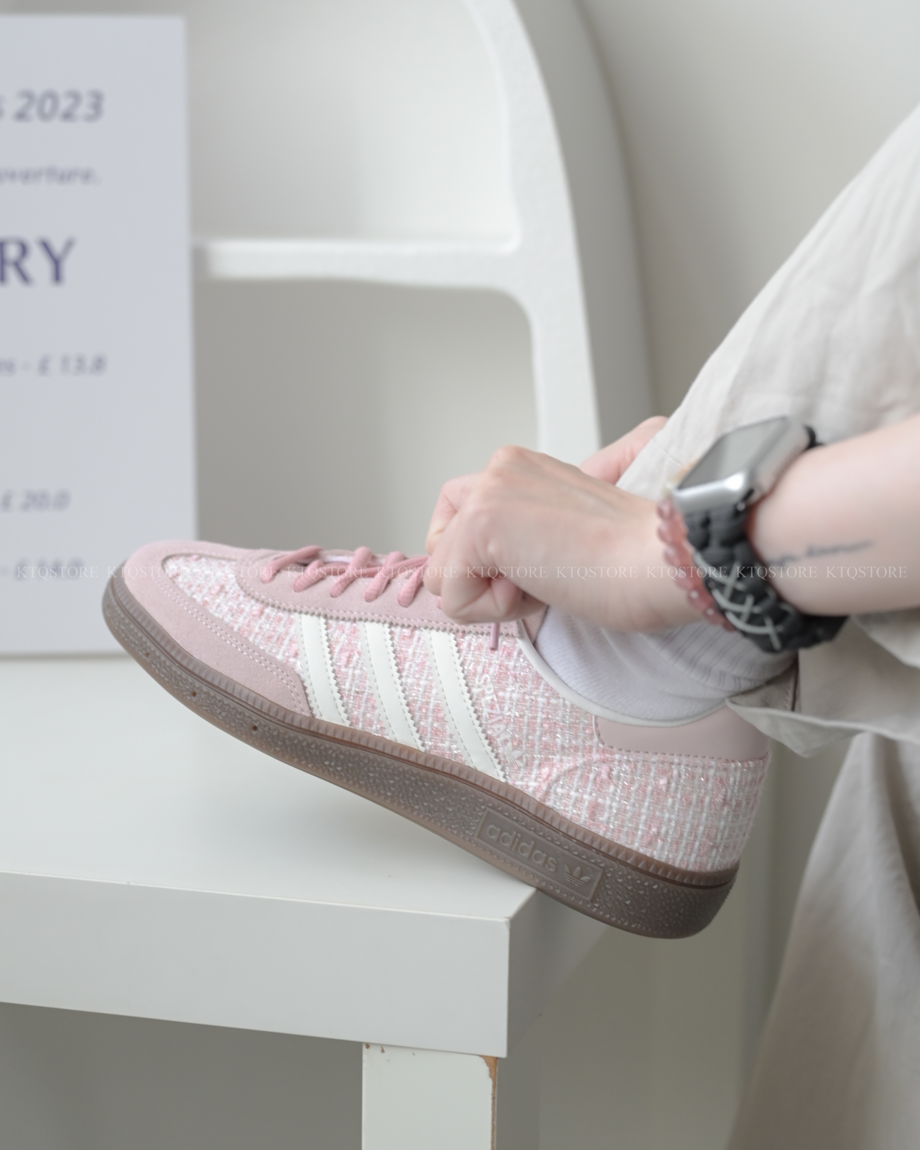 KTQ STORE ‧ Adidas Handball Spezial "Pink" 粉色小香風 JR4503