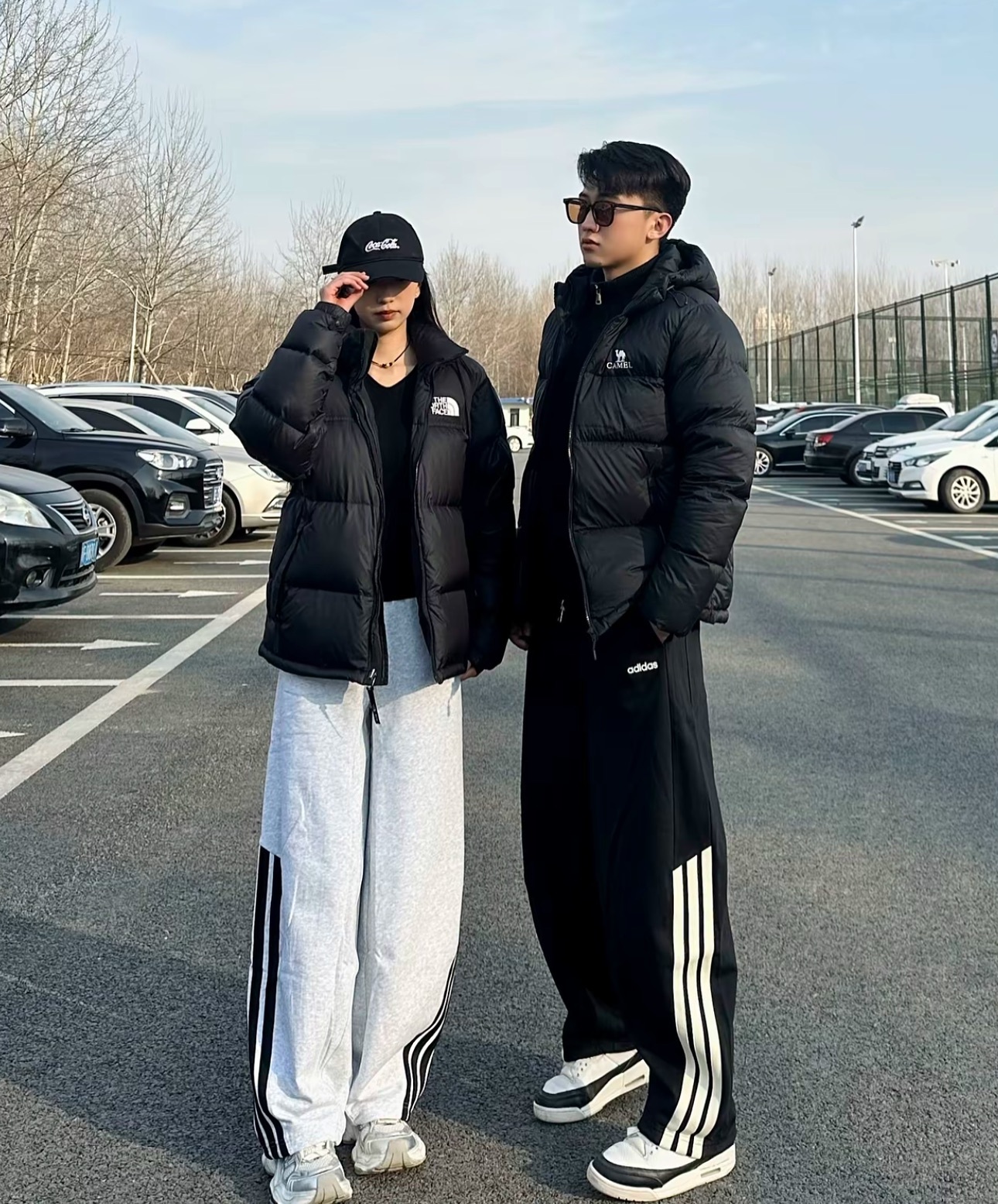 ADIDAS CASUAL PANTS 休閒寬鬆長褲 棉褲 男女同款