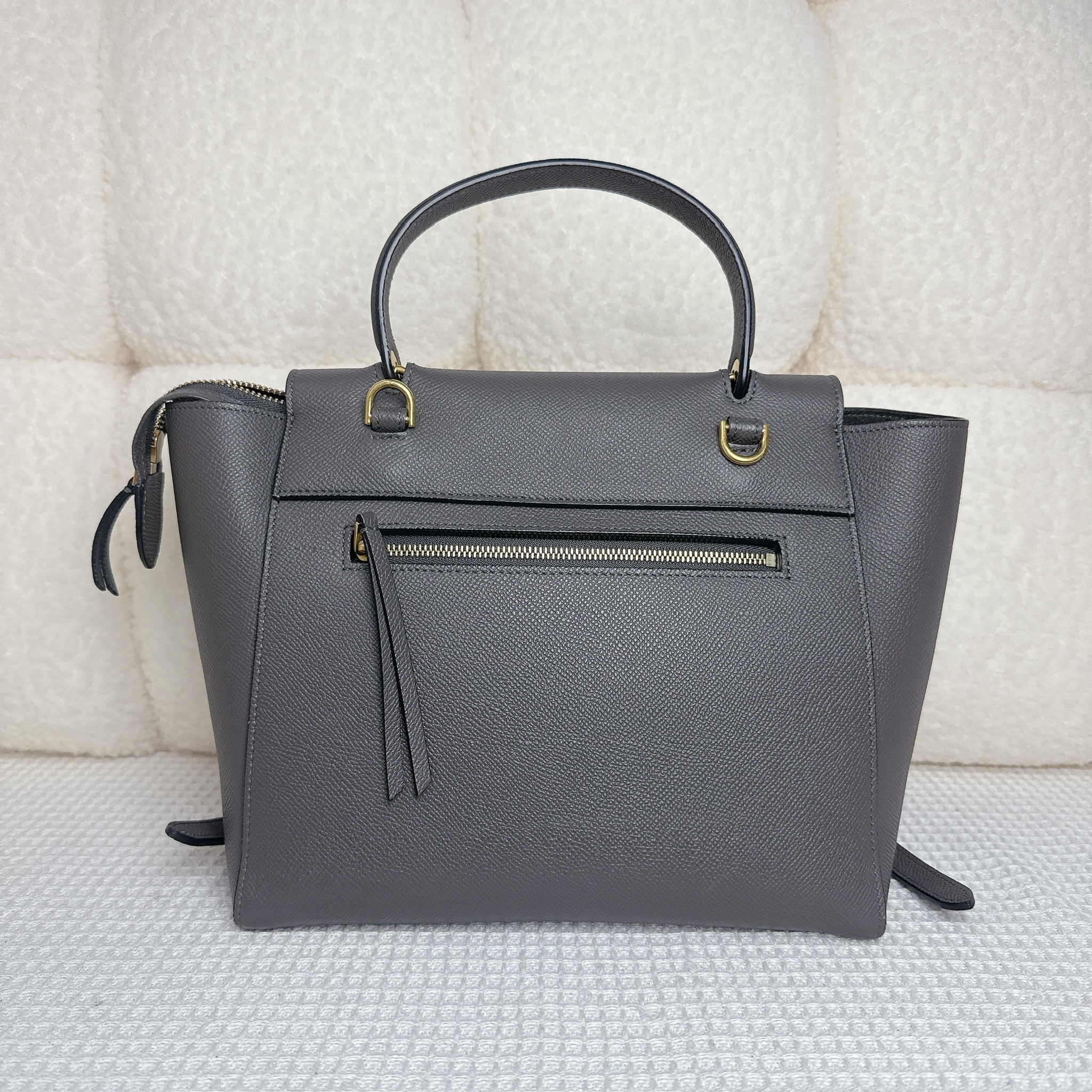 Celine Belt Bag Micro - Grey / Ghw