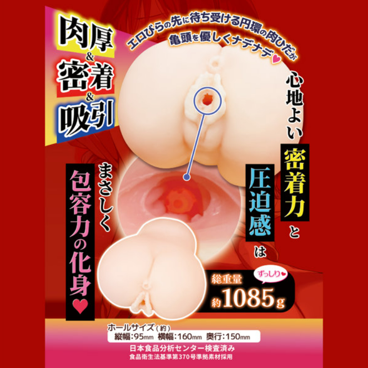 Supreme Masterpiece Onahole Holin! Vol.10 Thick & Snug Fit & Suction [Made in Japan] [High-Elasticity Material] [Non-Through Hole] illustration by Bosui Ryoku