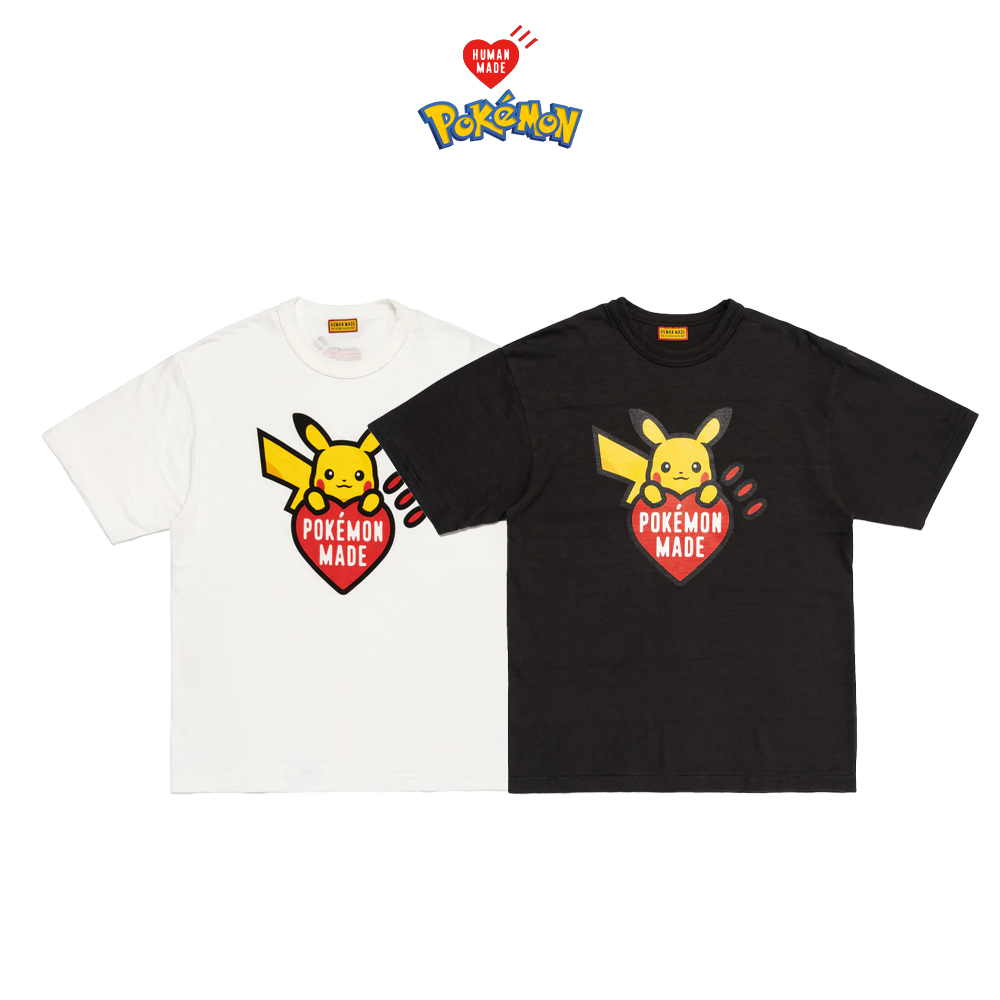 Human Made x POKEMON MADE GRAPHIC T-SHIRT ONLINE STORE 皮卡丘 愛心 短tee 短袖上衣 XX30TE012