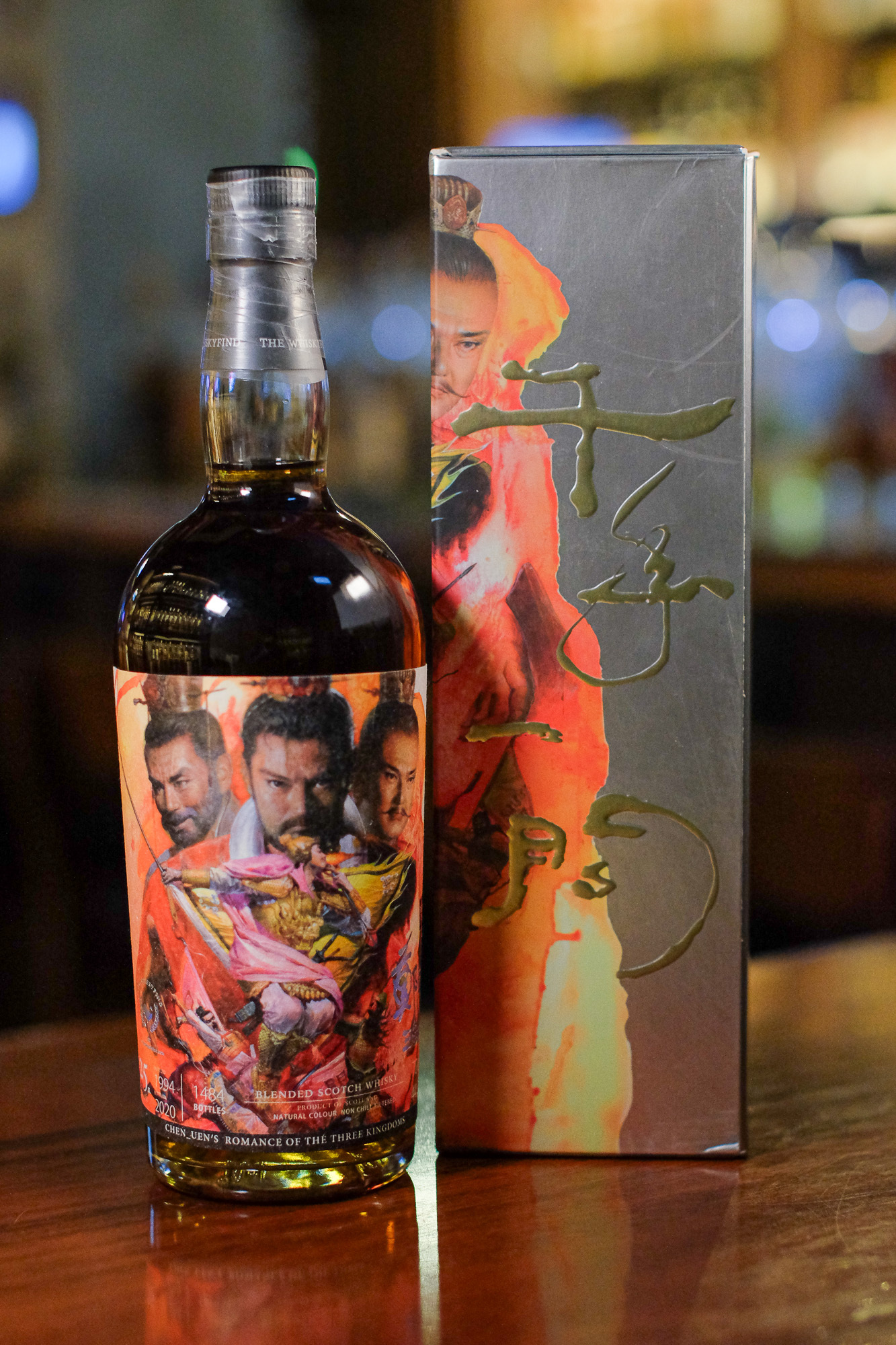 The Whiskyfind 鄭問三國誌千年一問特別版Blended Scotch Whisky 1994