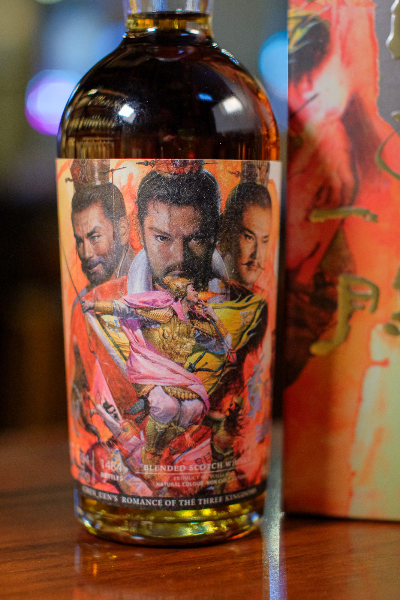 The Whiskyfind 鄭問三國誌千年一問特別版Blended Scotch Whisky 1994