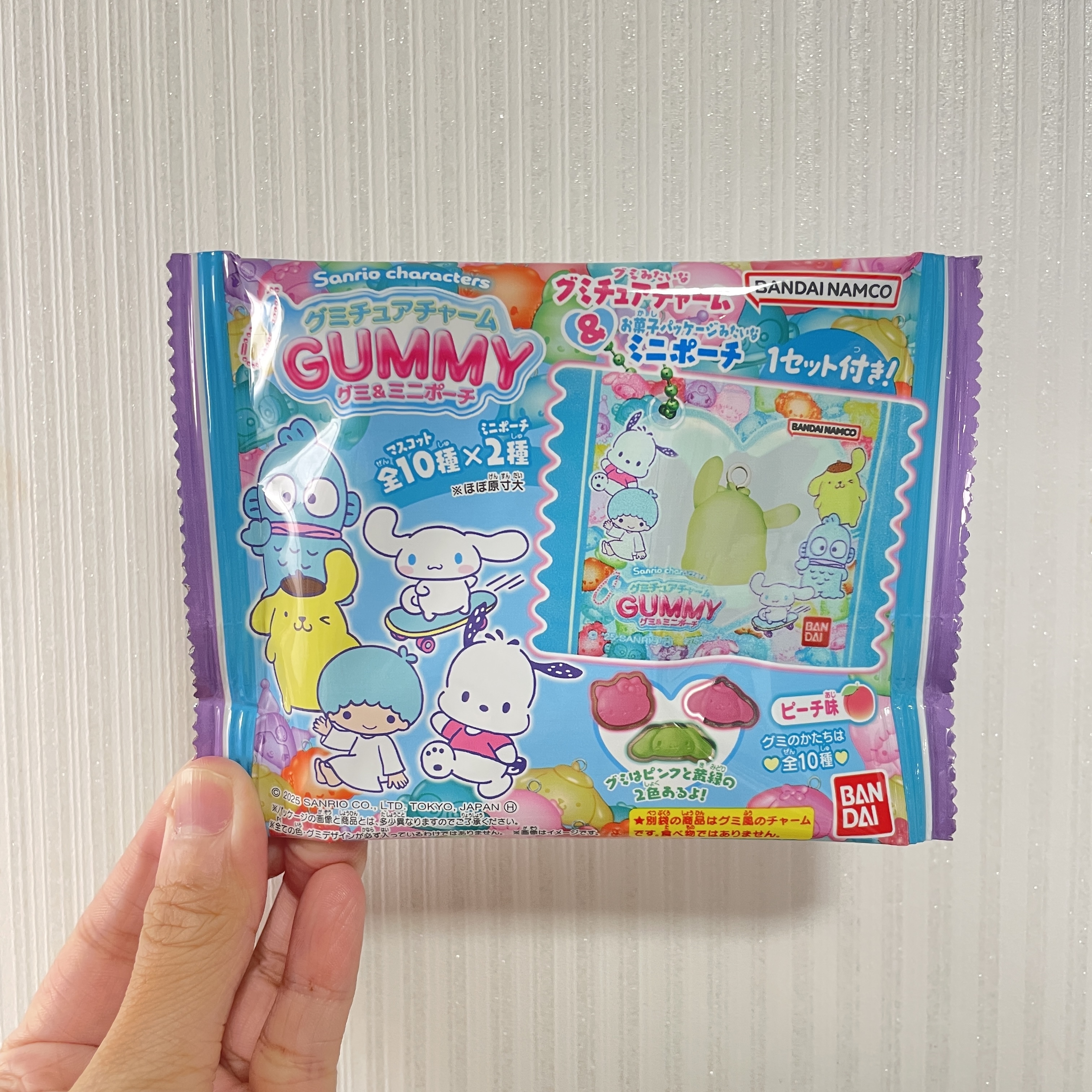 JP Sanrio 食玩軟糖盲抽 附送軟糖包包吊飾 2107 TK251008