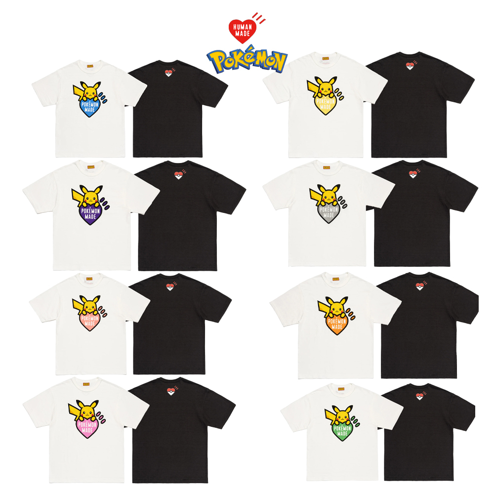 Human Made x POKEMON MADE GRAPHIC T-SHIRT 線下商店限定 皮卡丘 愛心 短tee 短袖上衣