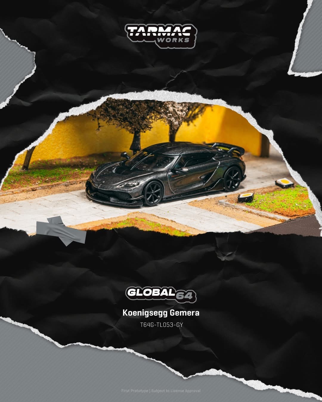 預訂 Pre Order - Tarmac Works Koenigsegg Gemera