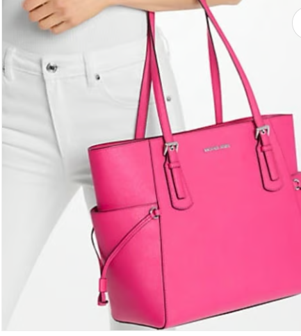 [S] MICHAEL KORS DRAGONFRUIT 35S5SV6T7L VOYAGER LG EW TOTE LEATHER, 197853432215 (SMK1283)
