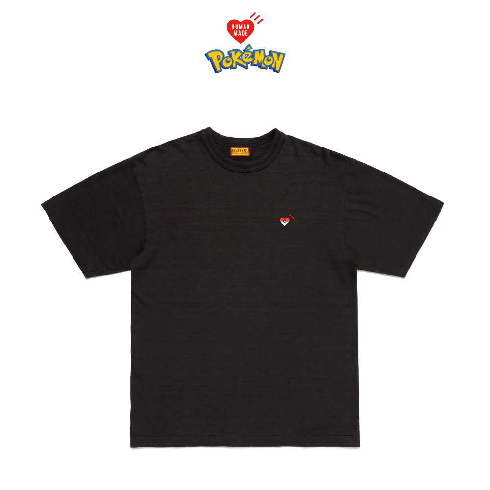 Human Made x POKEMON MADE GRAPHIC T-SHIRT 刺繡寶貝球 愛心 奇古文 短tee 短袖上衣 XX30TE020