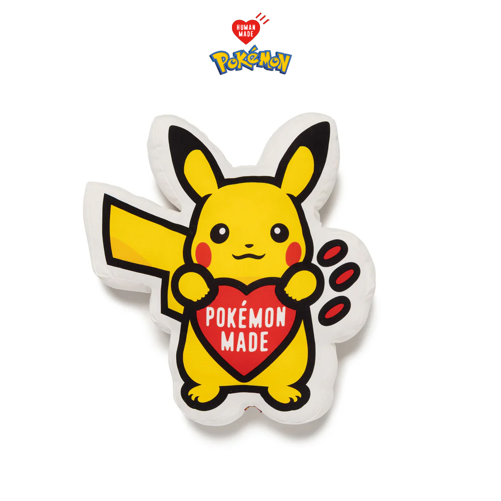 Human Made x POKEMON CUSHION 皮卡丘 愛心 抱枕 XX30GD009