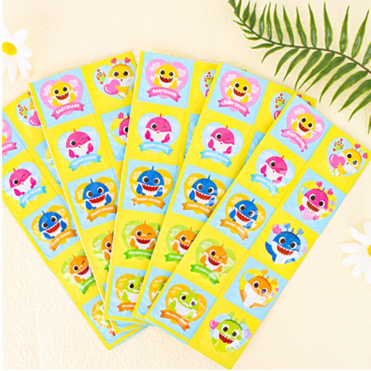 Pinkfong 碰碰狐維他命C及D+鋅咀嚼糖(桃味) (10粒)