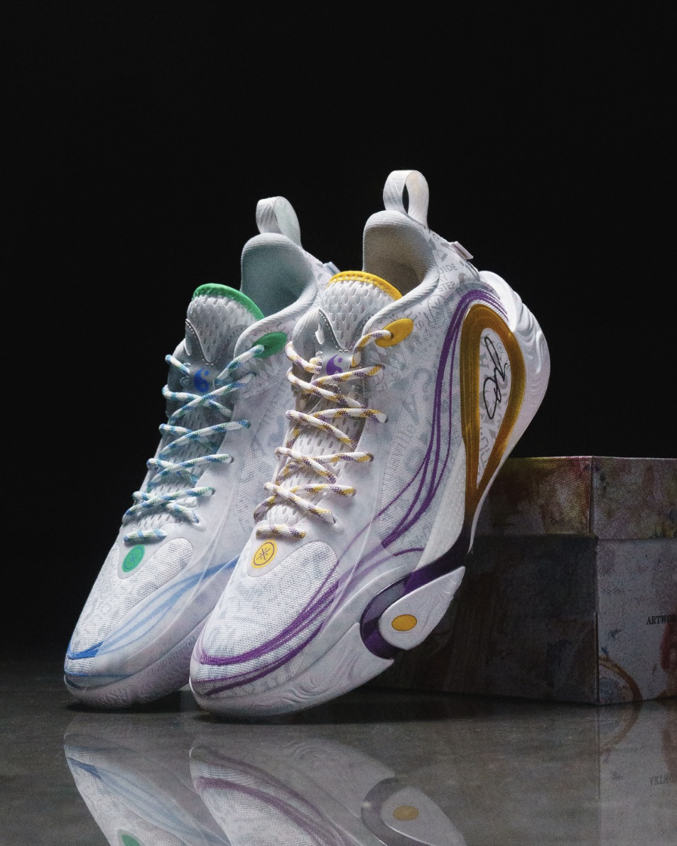 Li-Ning Way of Wade DLo 1 "Dossier" 鴛鴦 白 紫金 藍綠 緩震 回彈 韋德之道 拉塞爾 一代 實戰籃球鞋