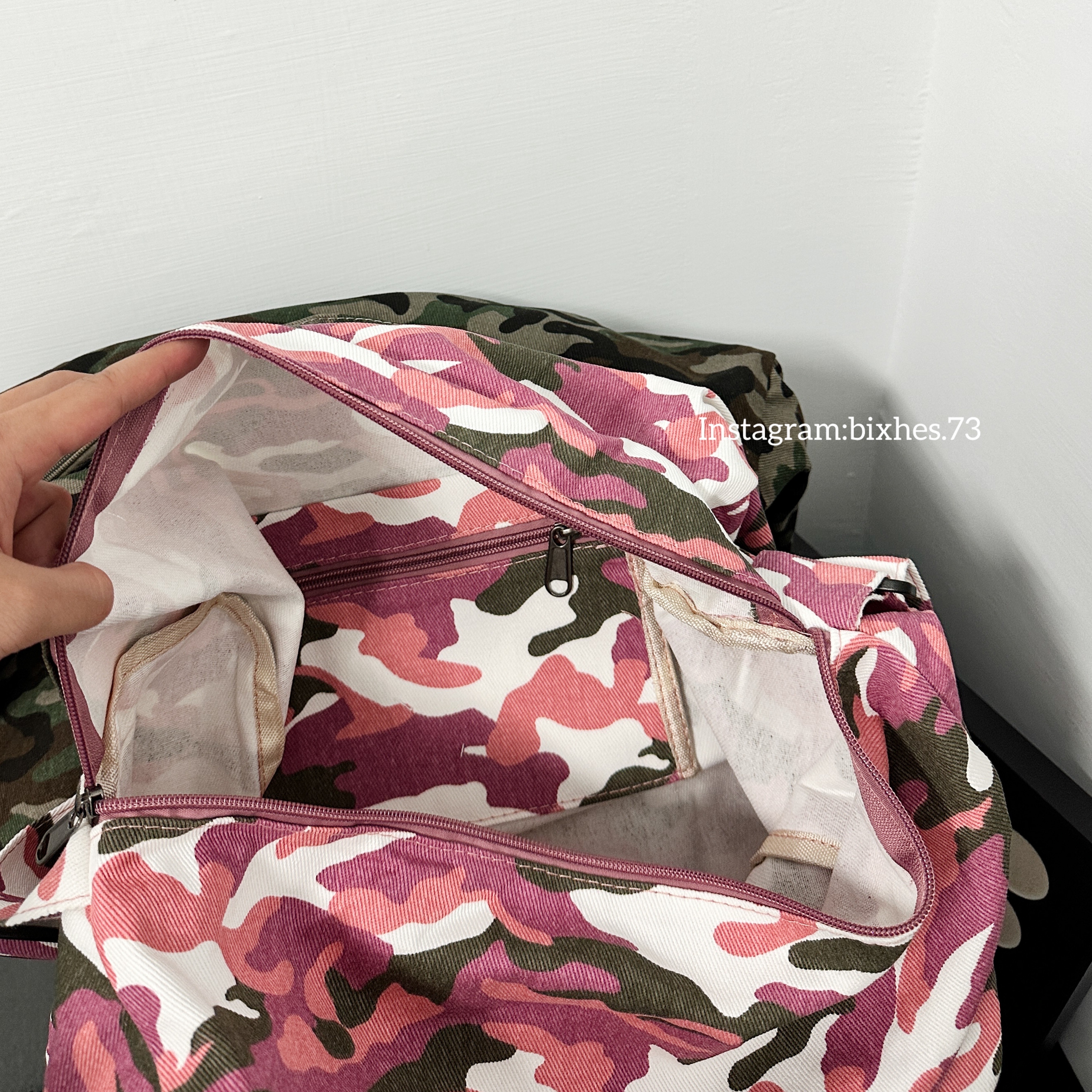 迷彩斜紋布大包(M00054)