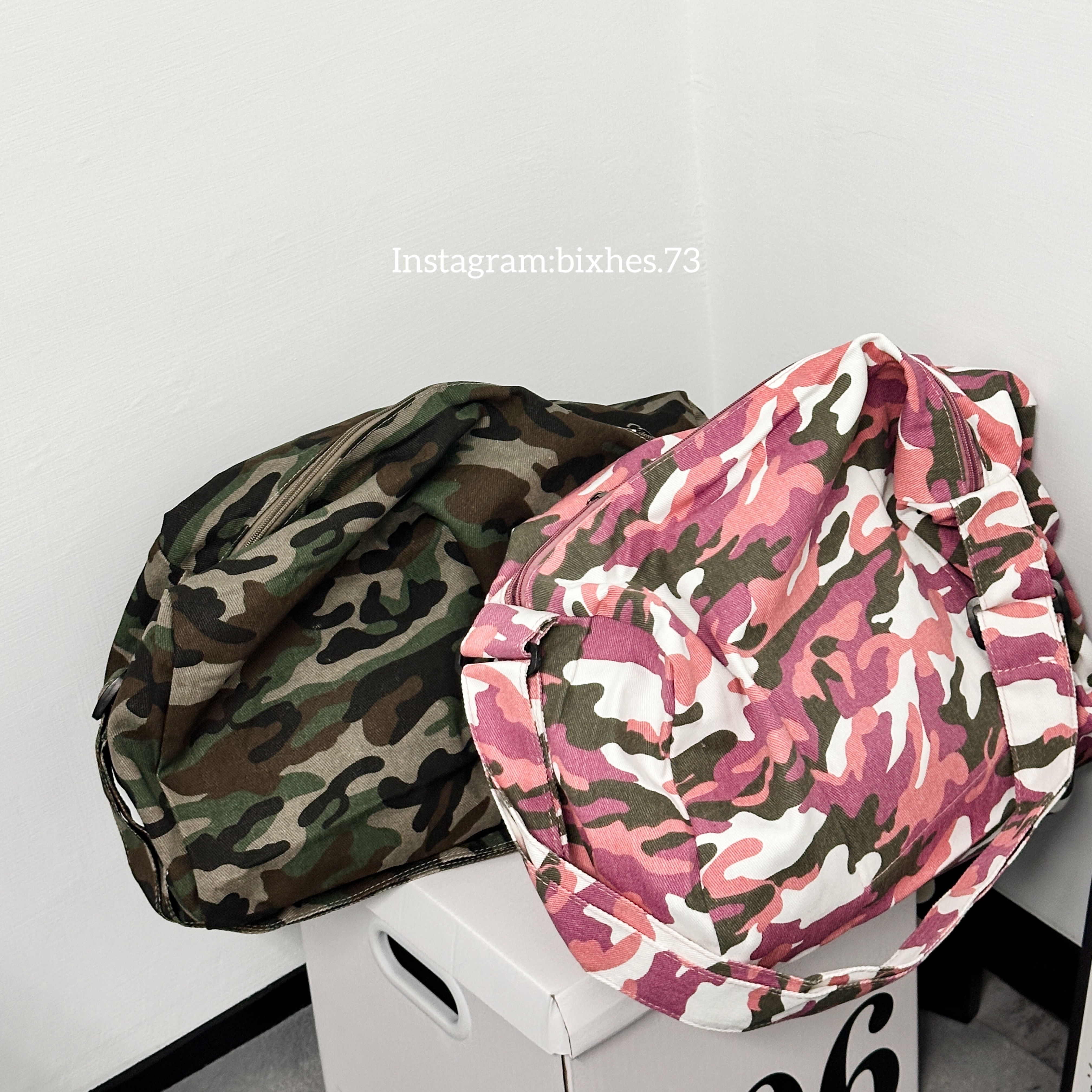 迷彩斜紋布大包(M00054)